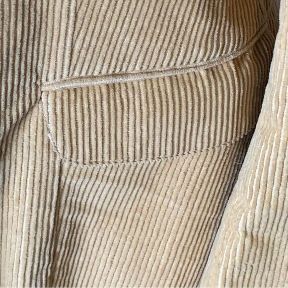 70s Oscar De La Renta Woman’s Mustard Yellow Corduroy Sport Coat VTG size 13/14 - Picture 5 of 12